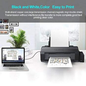 Cable Usb Impresora A Computadora De Alta Velocidad