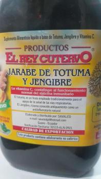 Jarabe De Totuma, Jengibre Y Vitamina C