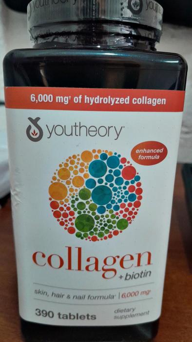 Colágeno Con Biotina 390 Tabletas - Envíos A Domicilio