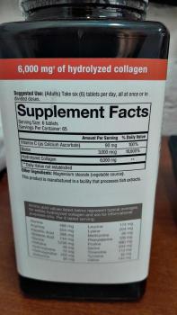 Colágeno Con Biotina 390 Tabletas - Envíos A Domicilio