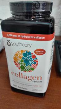 Colágeno Con Biotina 390 Tabletas - Envíos A Domicilio