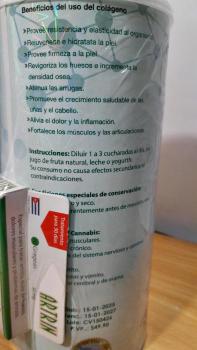 Colágeno Hidrolizado + Cannabis - Envíos A Domicilio