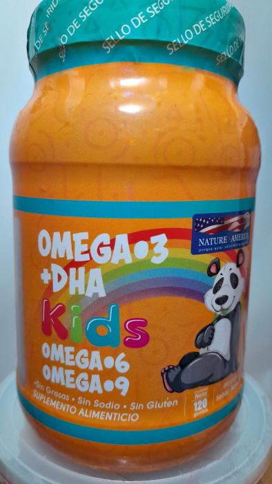 Gomitas De Omega 3 Y 9 Para Niños